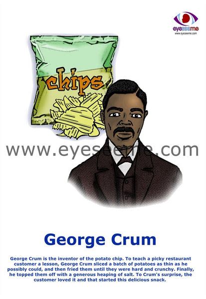 George Crum poster – EyeSeeMe African American Children's Bookstore