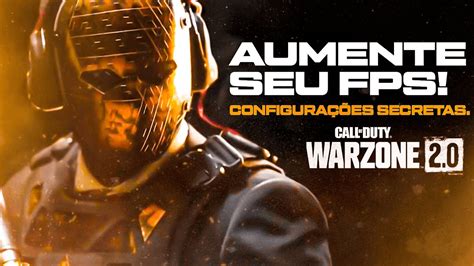 COMO AUMENTAR O FPS DO WARZONE 2 TEMPORADA 3 CONFIGURAÇÕES SECRETAS