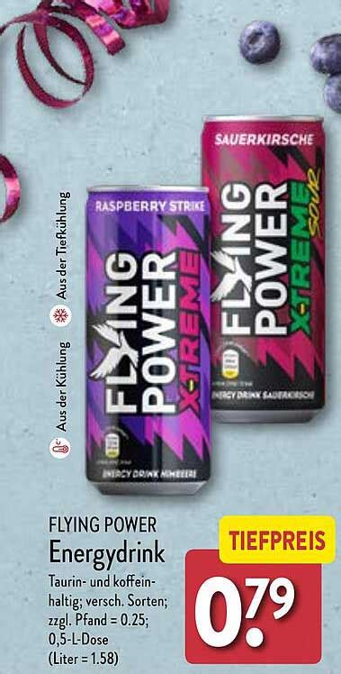 Flying Power Energydrink Angebot Bei ALDI Nord 1Prospekte De