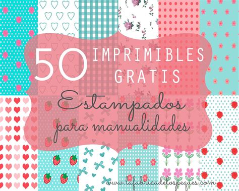 Imprimibles Gratis Estampados Para Manualidades Plantillas