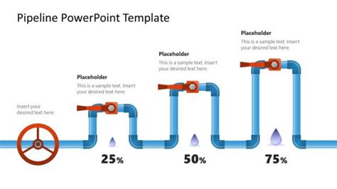 Pipeline Powerpoint Templates Presentation Slides