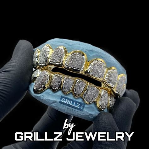 Real Gold Grillz With Diamonds Online