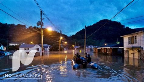 Suman 25 Los Muertos Por Las Inundaciones En Kentucky Estados Unidos