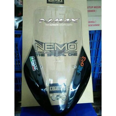 Jual Jual Whinshield NMAX Ws Visor NEMO Dual Warna Double Tone Original