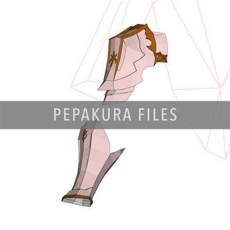 Kisaras Armor Diy Cosplay Pepakura Foam Template Etsy