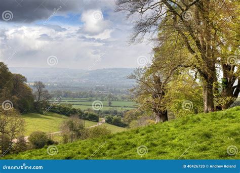 Cotswolds Landscape In Spring Stock Photo Image Of Cotswolds