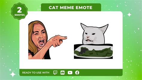 Free Cat Meme Emotes Pack Gamingvisuals