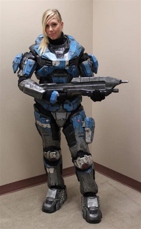 Hot Halo Cosplayer Jordan Konel In Halo Reach ‘kat Armor Is Hot Youbentmywookie