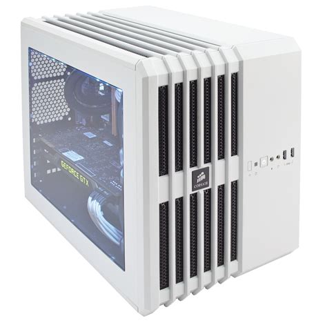 Corsair Carbide Series Air 240 High Airflow Microatx And Mini Itx Pc Case White Cc 9011069