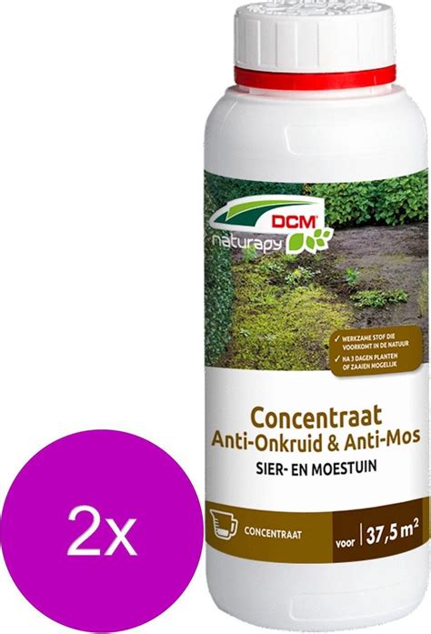 Dcm Naturapy Anti Onkruid Anti Mos Totaal Concentraat Algen