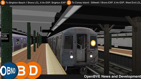 OBND OpenBVE RP Multiplayer Metro Subway Simulator B D Trains To