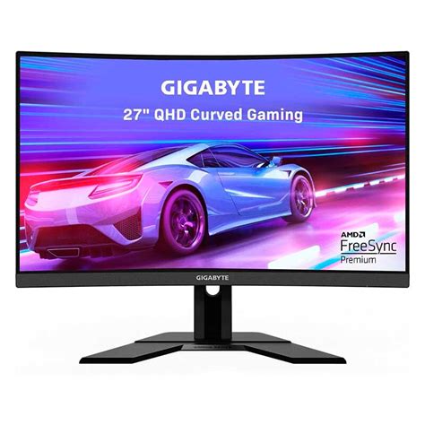 Monitor Gamer Gigabyte G Qc Sa Ms Hz Curvo Xhdmi