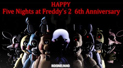 [sfm Fnaf] Fnaf 2 Anniversary Poster By Noonelmao On Deviantart