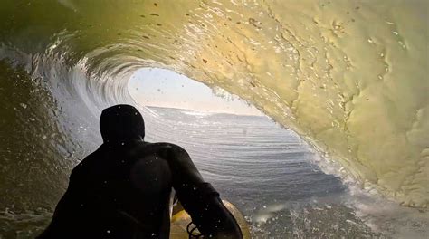 The Longest Barrel Ever Luke Dixon Namibia 2023 We Bodyboard