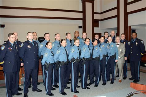 Arlington Swears In 13 Police Officers Five Deputies