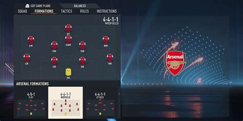 FIFA 23: The Best Formation & Starting 11 for Arsenal