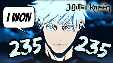 Satoru Gojo Wins Or Does He Jujutsu Kaisen Chapter 235 Reaction