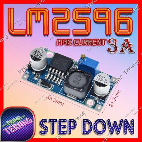 Jual Lm Step Down Dc Dc Adjustable Modul Penurun Tegangan Dc Lm