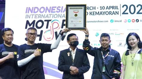 6 850 Unit Kendaraan Terjual IIMS 2022 Catatkan Transaksi Rp 2 8