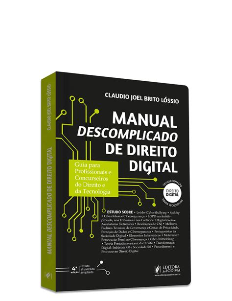 Manual Descomplicado De Direito Digital Guia Para Profissionais E