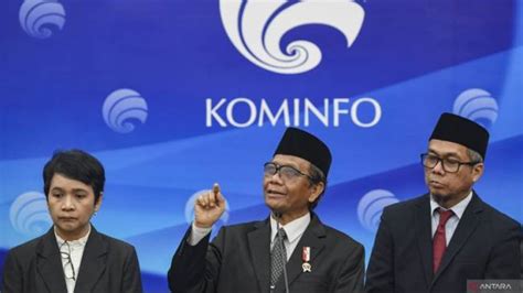 Mahfud Md Pastikan Proyek Di Kemenkominfo Terus Dilanjutkan Tak