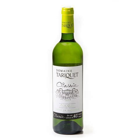 Tariquet Classic Vin Blanc Sec Souple Et Fruit Les Fins Gourmets