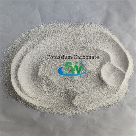 China Food Grade Potassium Carbonate K2CO3 Powder Manufacturers