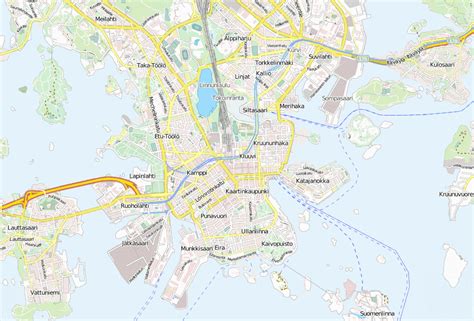 Nationalgalerie Ateneum Stadtplan mit Satellitenfoto und Unterkünften