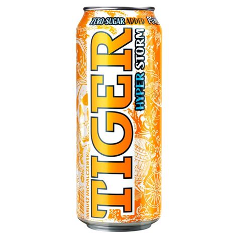 Tiger Hyper Storm Gazowany napój energetyzujący 500 ml Torimpex Toruń