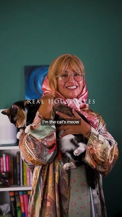 The New Real Housewives Shortsfeed Realitytv Comedyshorts Cats