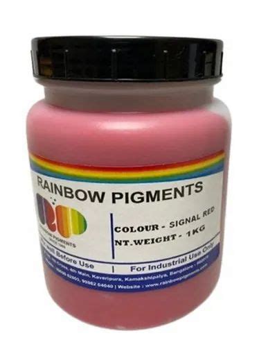 Signal Red Frp Epoxy Pigment Paste At Best Price In Bengaluru Id