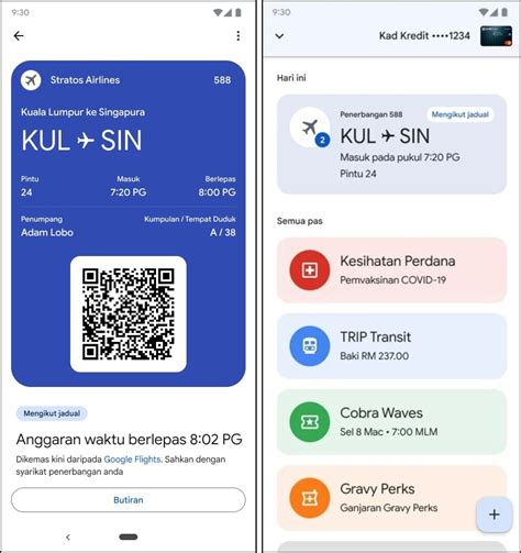 google wallet  malaysia  users  add boarding passes