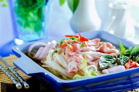Beef Pho noodle stock image. Image of pepper, vietnamese - 121409883