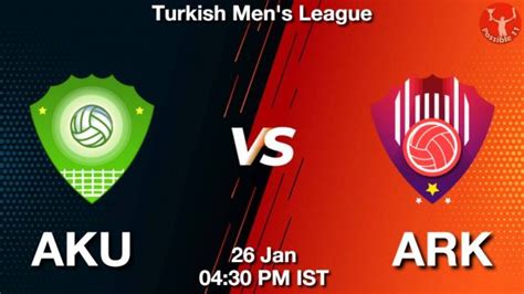 AKU Vs ARK Dream11 Team Prediction Fantasy Volleyball Tips 26 Jan 2024