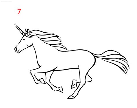 Unicorn Drawing How To Draw A Unicorn