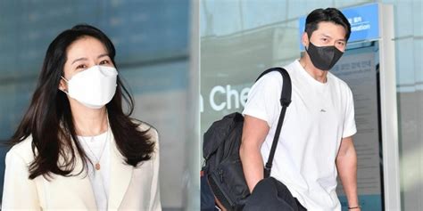 Potret Hyun Bin Dan Son Ye Jin Berangkat Honeymoon Ke La Tetap