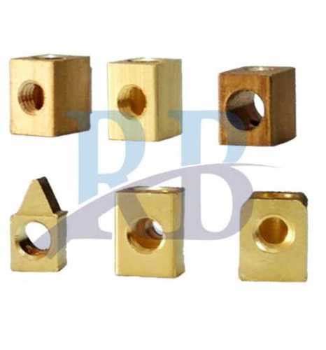 Metallic Hex Head Tin Plated Brass Terminal Block For Switchgear Or