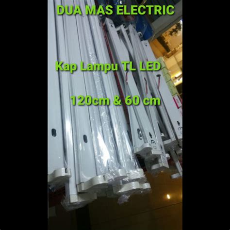 Jual Kap Lampu Tl Led T8 120cm 60cm Housing Tube Rumah Tl 120 Cm 60 Cm 60cm Jakarta