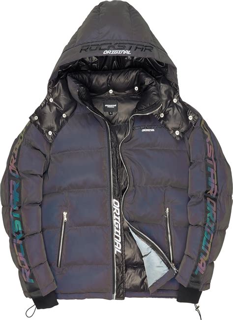 Rockstar Original Mens Magic Puffer Jacket At Amazon Mens Clothing Store