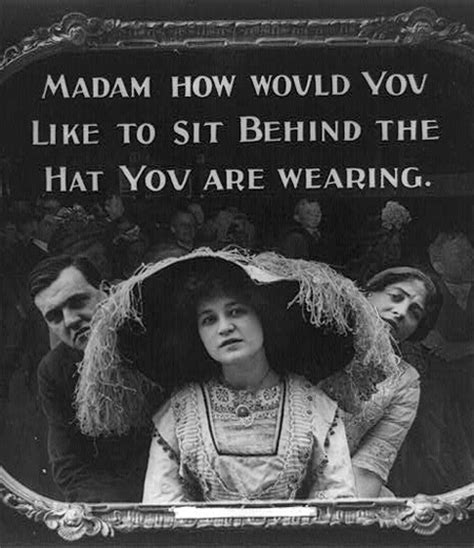 Movie Theater Rules from 1912