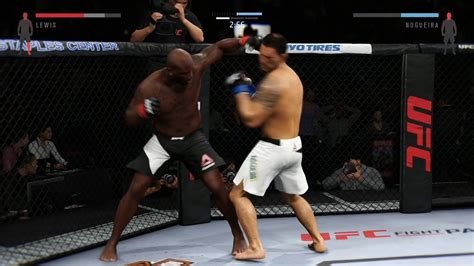 Derrick Lewis Vs Minotauro Nogueira Ea Sports Ufc Ko Knockout Youtube