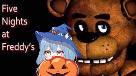 Five Nights At Freddy S Vtuber Jadi Satpam Di Restoran Pizza Youtube