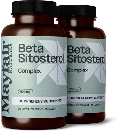 Mayfair Naturals Beta Sitosterol Complex 2 Pack 500mg