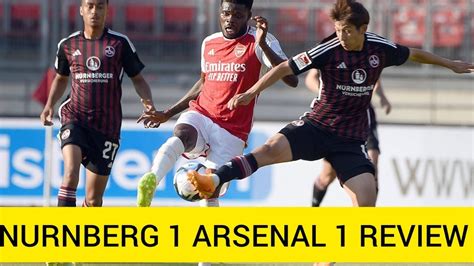 Fc Nurnberg Arsenal Reaction Saka Class Goal Youtube