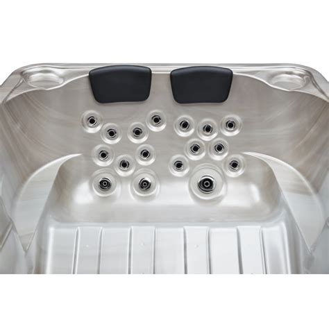 Luxury Spas 4 Person 39 Jet Acrylic Rectangular Hot Tub With Ozonator In Gray Wayfair