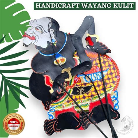 Jual Wayang Kulit Semar Versi Seno Bahan Kulit Sapi Asli Standar Dalang