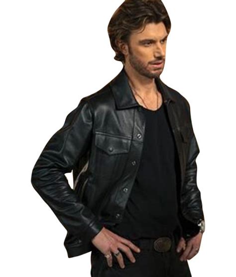Sex Life Season Brad Simon Leather Jacket UP TO Off