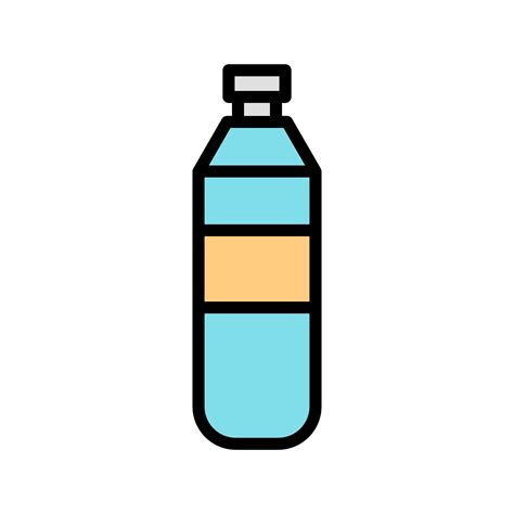 Vector Water Bottle Icon Vector Art At Vecteezy