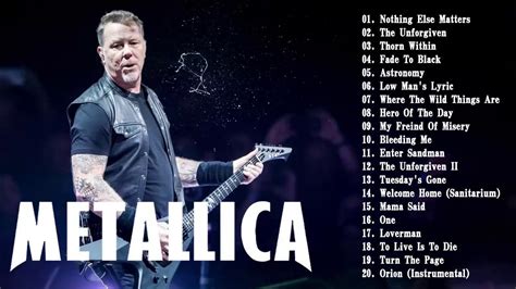 Metallica The Best Ballads Металлика Лучшие Балады Youtube