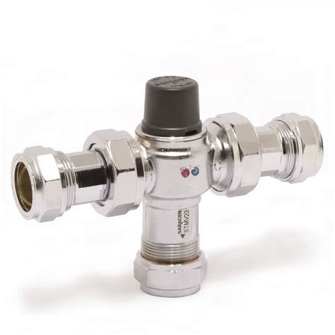 Buy Wolseley Own Brand Saracen Tmv2 3 2 In 1 Thermostatic Mixing Valve 22mm Uk